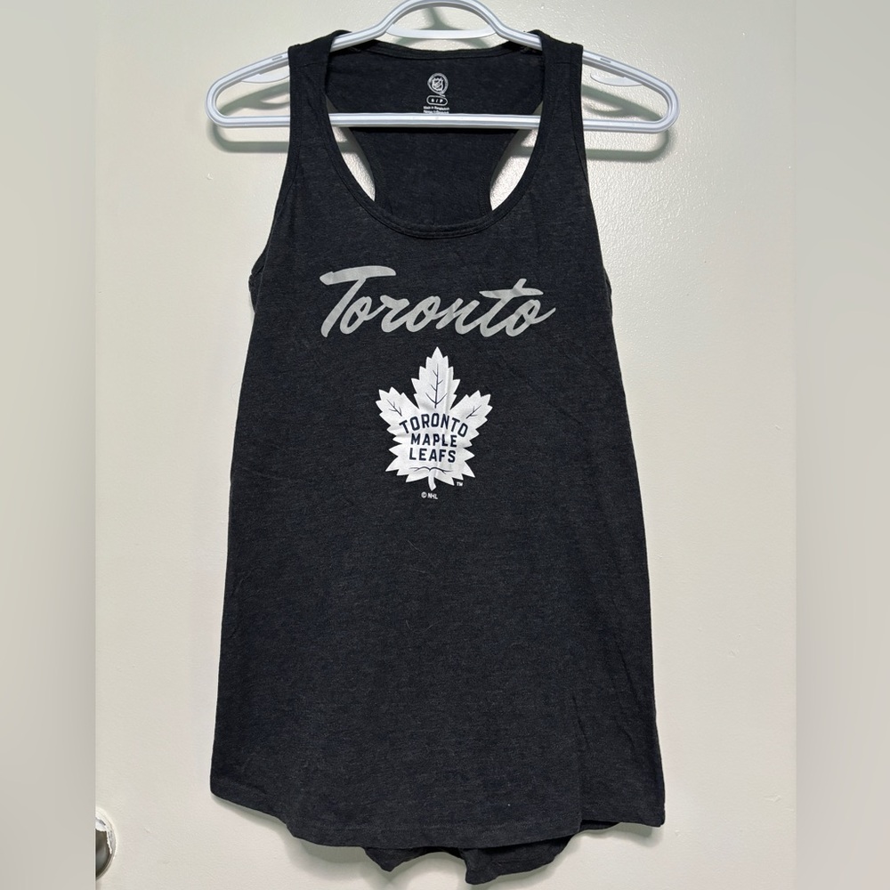NHL TORONTO MAPLE LEAFS TANK TOP GREY